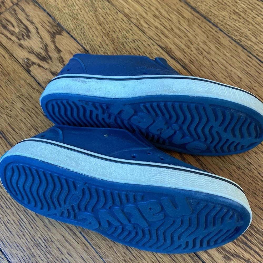 Native Shoes Kids Blue Slip-On Water Shoes